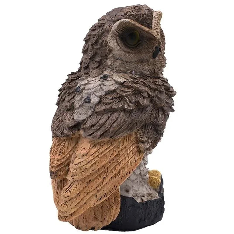 Owl Lights Outdoor Solar Powered Lawn Floor Lamp Waterproof Landscape Lighting Pathway LED Animal Lantern Yard Lawn Garden Decor