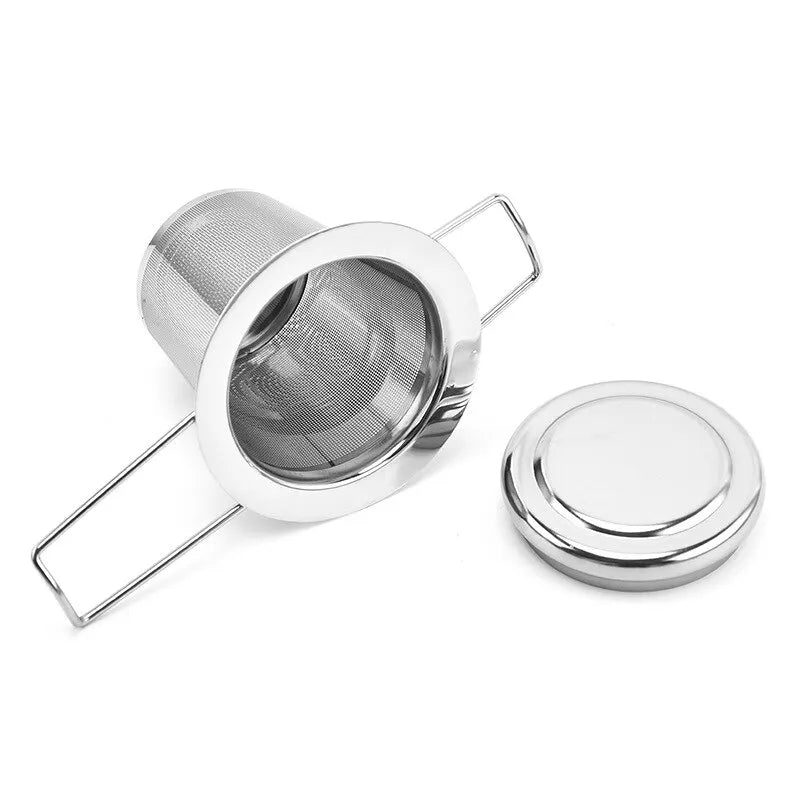 Stainless Steel Mesh Tea Infuser with Lid