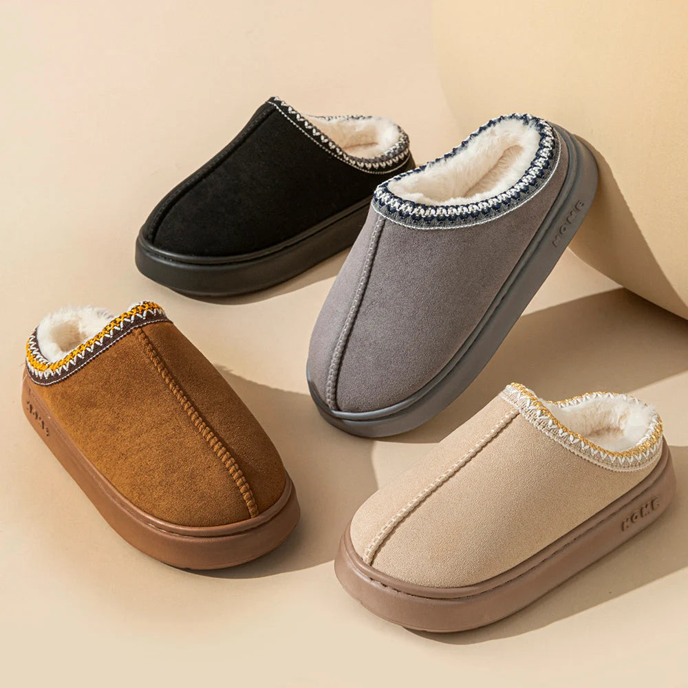 Womens faux fur Slippers
