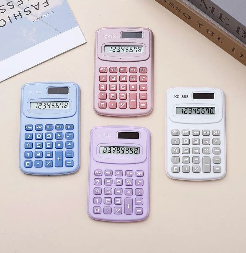 Cute Mini Fresh Solar Calculator