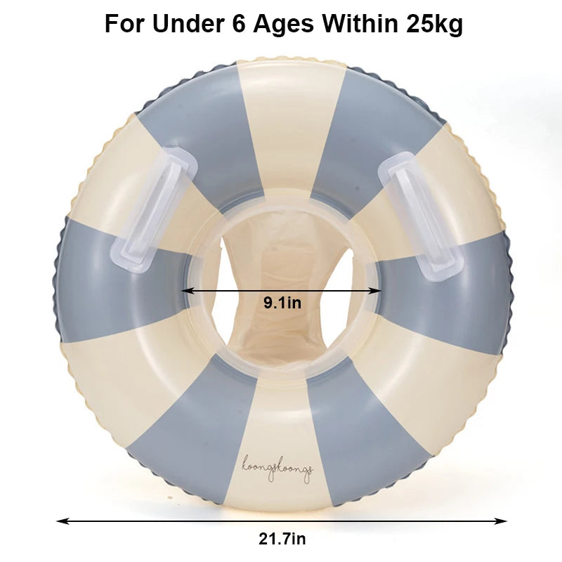 Rooxin Pool Float Baby Swim Ring Tube Inflatable Swimming Seat Ring For Kid Child Swimming Circle Beach Water Play Equipment