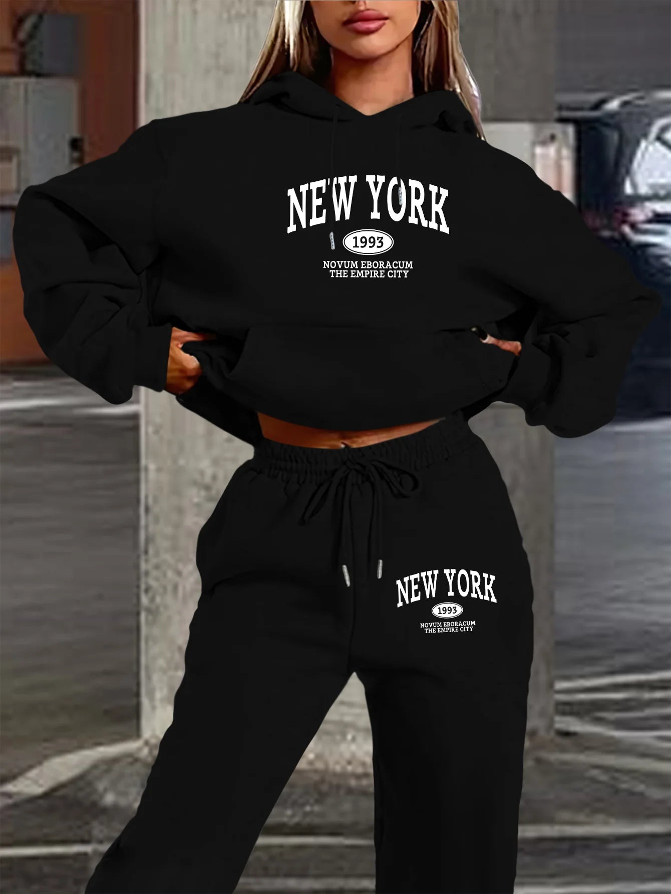 New York Print Two piece Set
