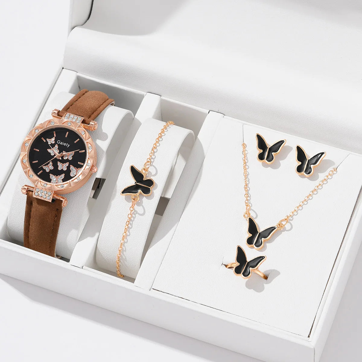 Butterfly Jewelry Set (without Box)