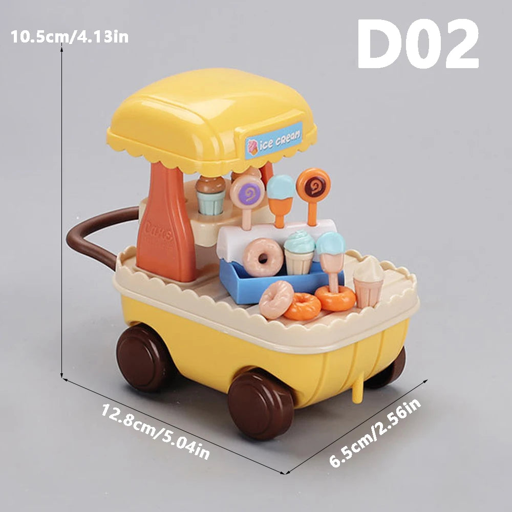 Miniature Furniture Forest Family Kitchen Toy