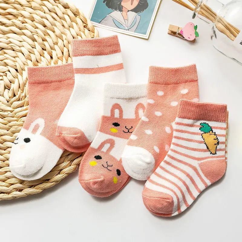 5Pairs Baby Socks