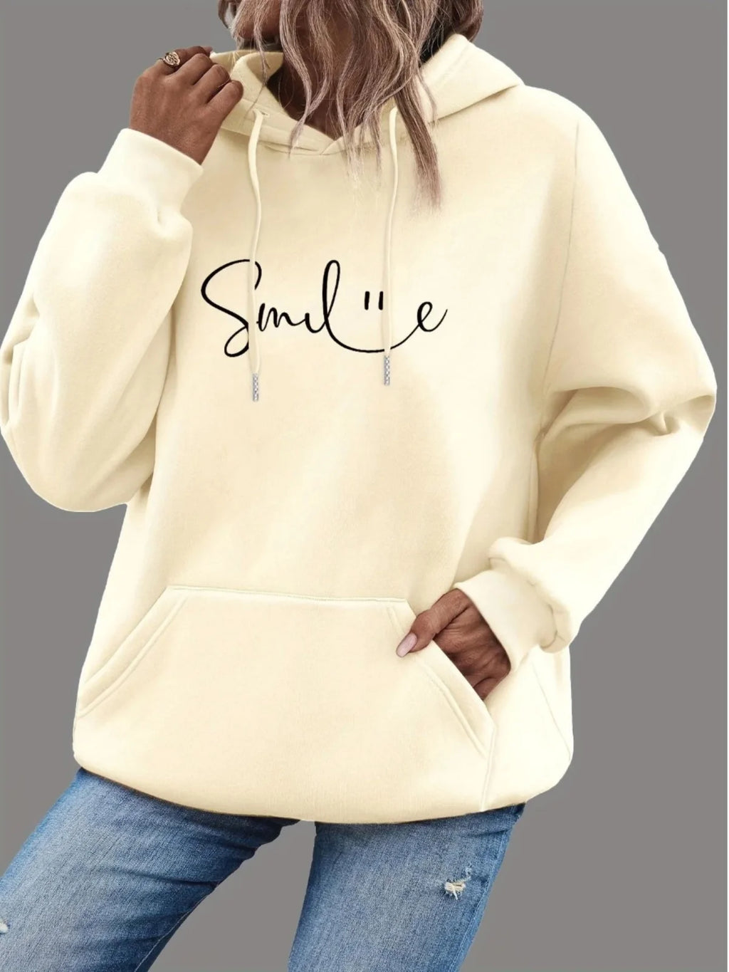 Smile  Sweatshirt hoodie