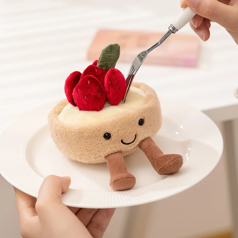 Cute Strawberry/Lemon Tart Plush