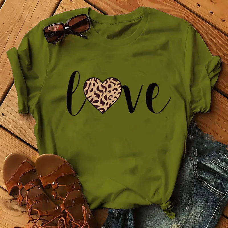 Leopard Love T Shirt