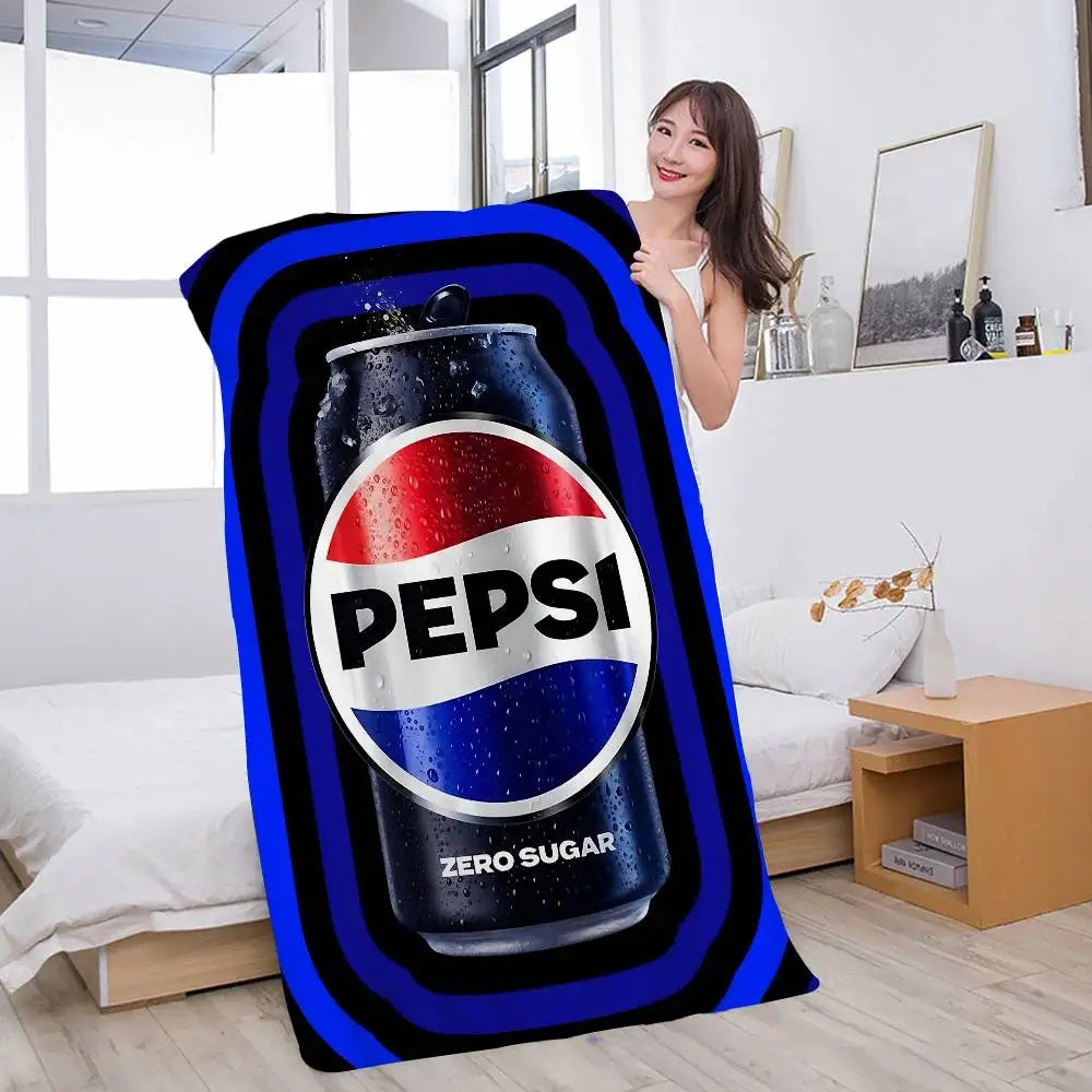 Pepsi Art Cola Microfiber Beach Towel