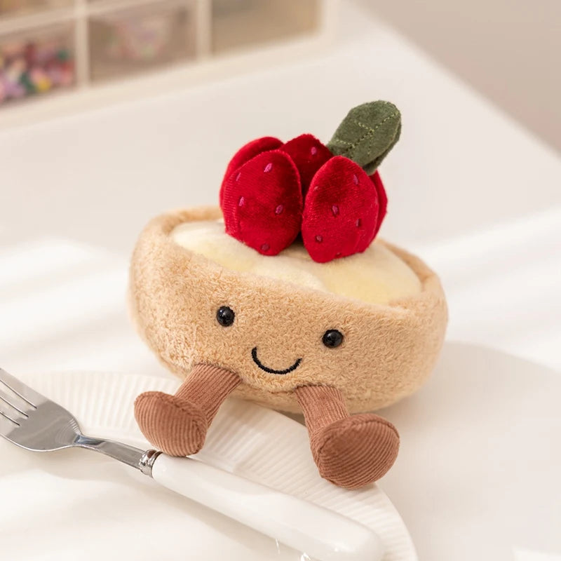 Cute Strawberry/Lemon Tart Plush