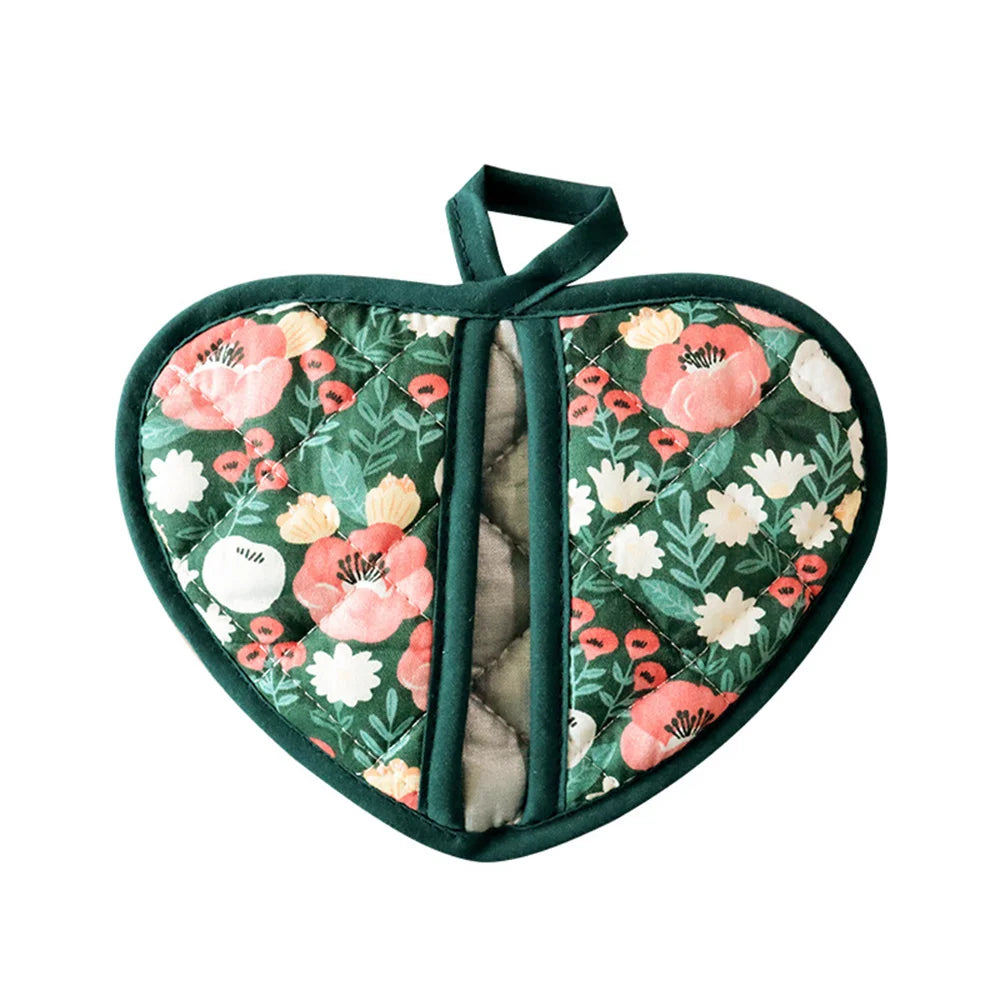 Anti-scalding Oven Gloves Mitts Heat Insulation Iron-proof Printed Japanese Style Kitchen Accessories Bbq Oven Pot Holder