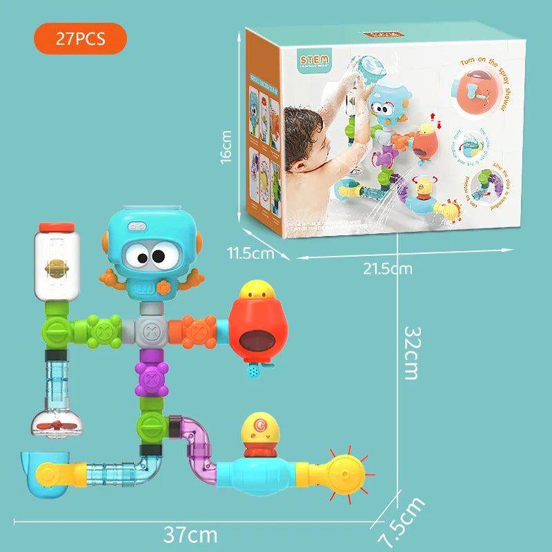 Baby Bath Toys with Strong Suction Cups