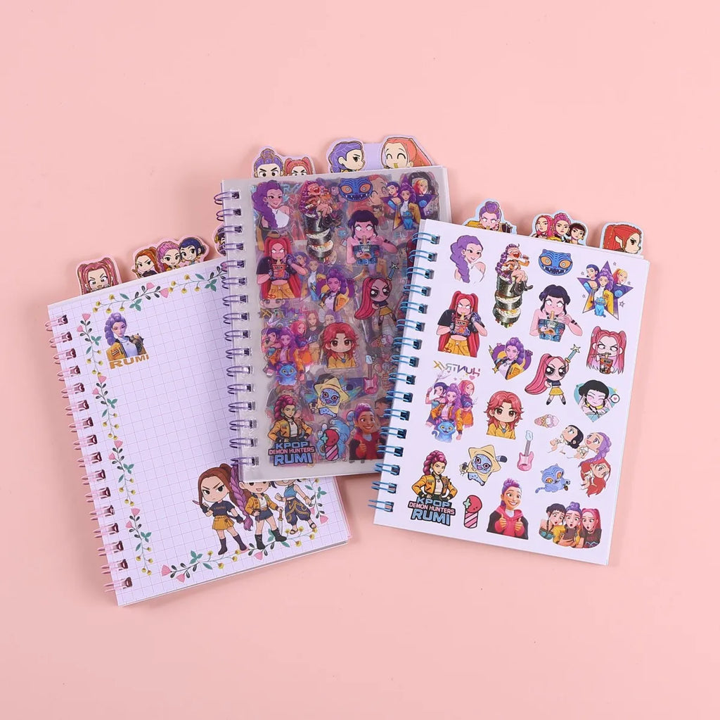 Anime K-pop Coil Notebook accessories