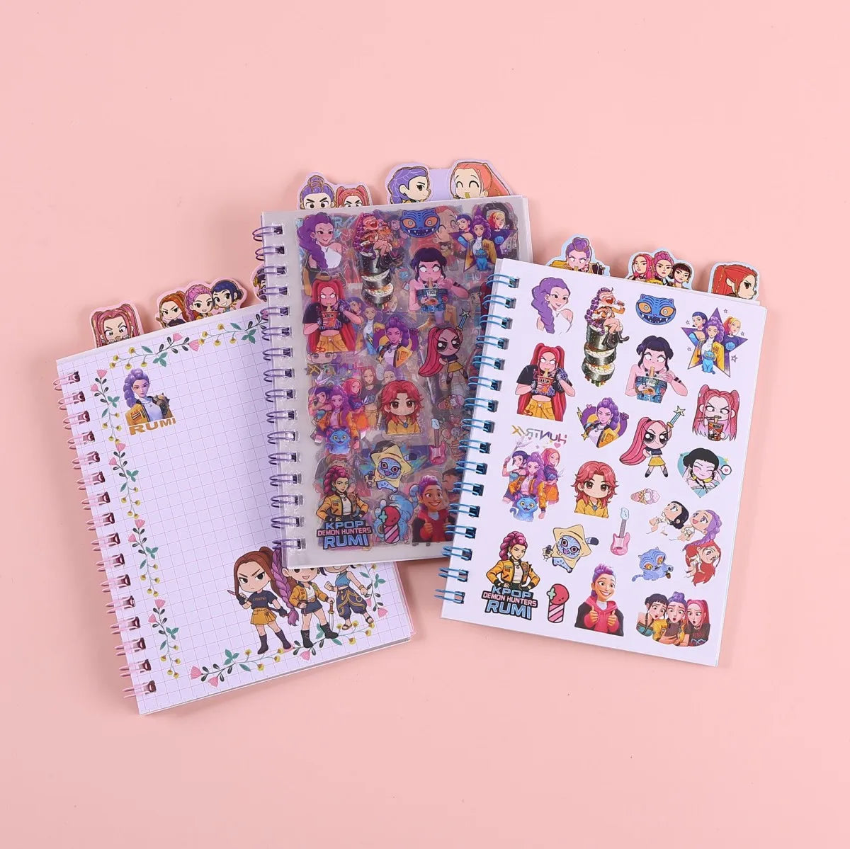 Anime K-pop Coil Notebook accessories