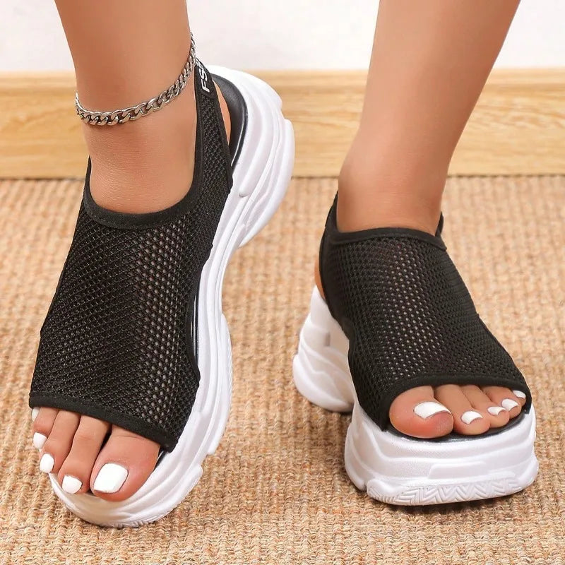 New Thick-Soled Breathable Mesh