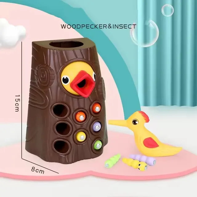 Baby Toys Wooden Catching Worms