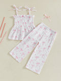 2-Piece Summer Set with Sleeveless Bow