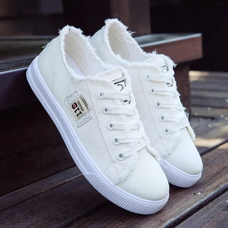 Canvas Sneaker Low Top Denim Slip ons
