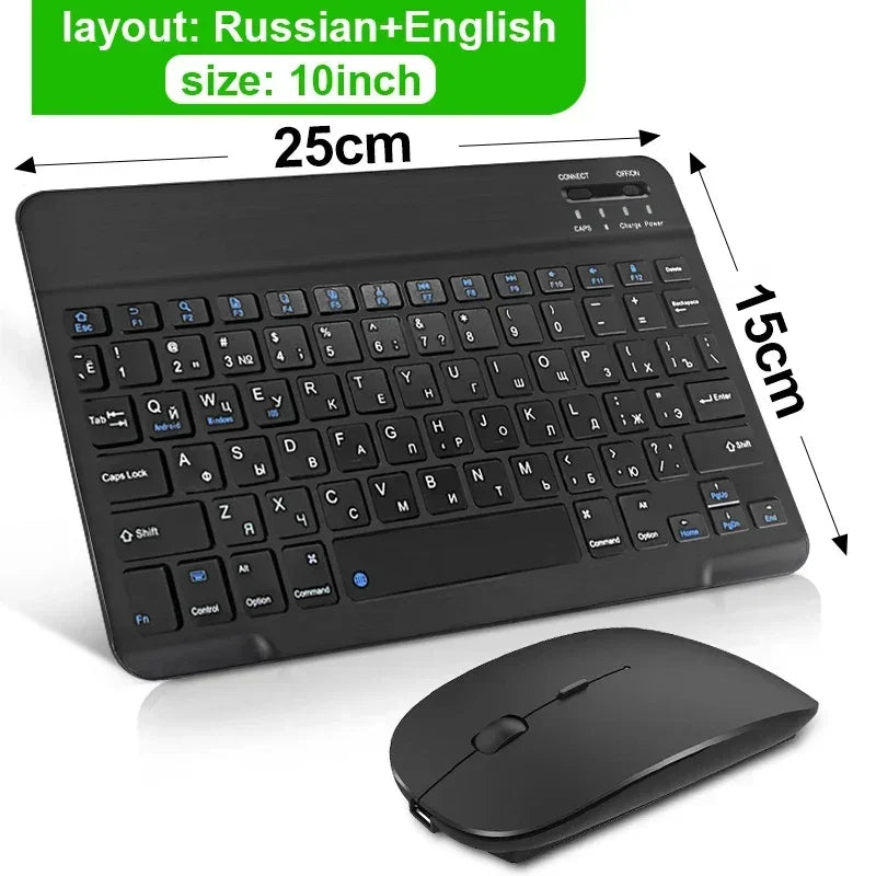 Bluetooth Keyboard  Wireless Mouse