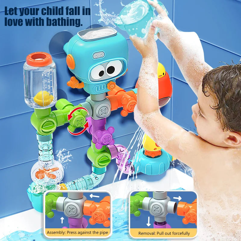 Baby Bath Toys with Strong Suction Cups