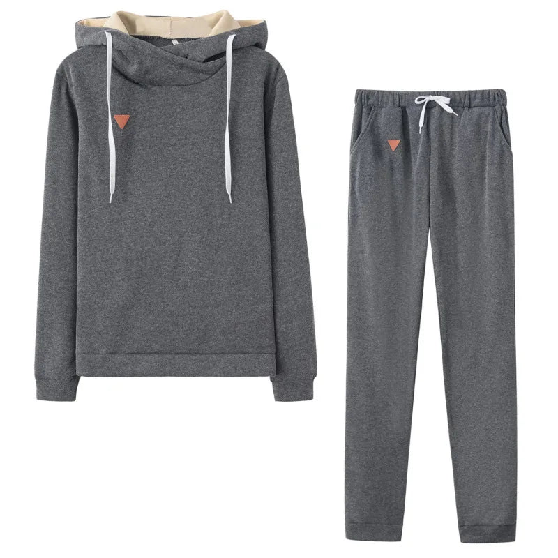 Fleece Long Sleeve Two-Piece Set