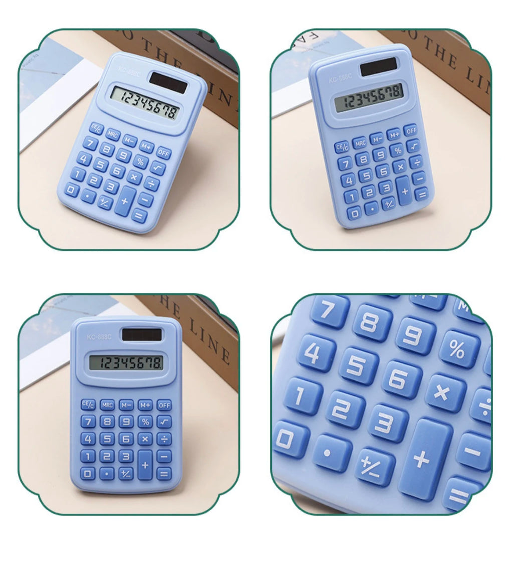 Cute Mini Fresh Solar Calculator