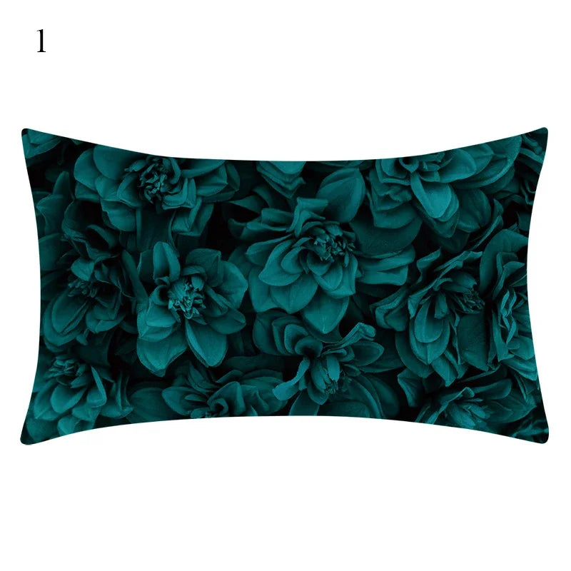 Throw Pillow Tropical Plant Cover Decorative Pillowcase Cushion Home Decor