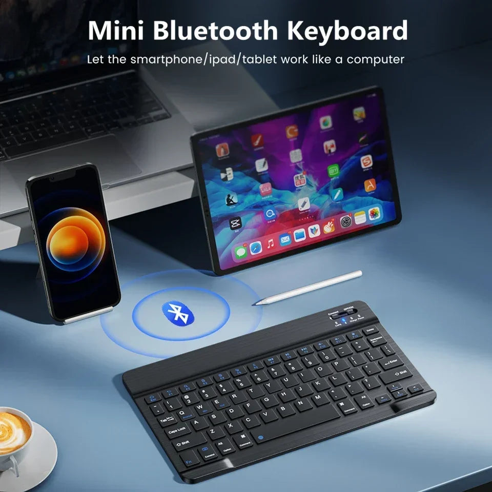 Bluetooth Keyboard  Wireless Mouse