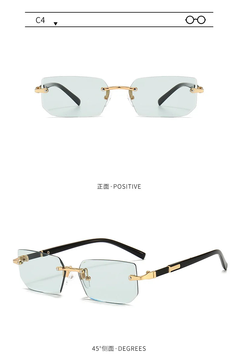 Rimless Sunglasses