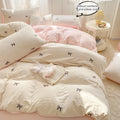 3 Piece Sheet Set  pink bowknot