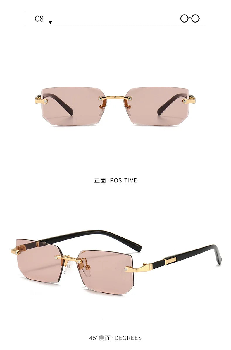 Rimless Sunglasses