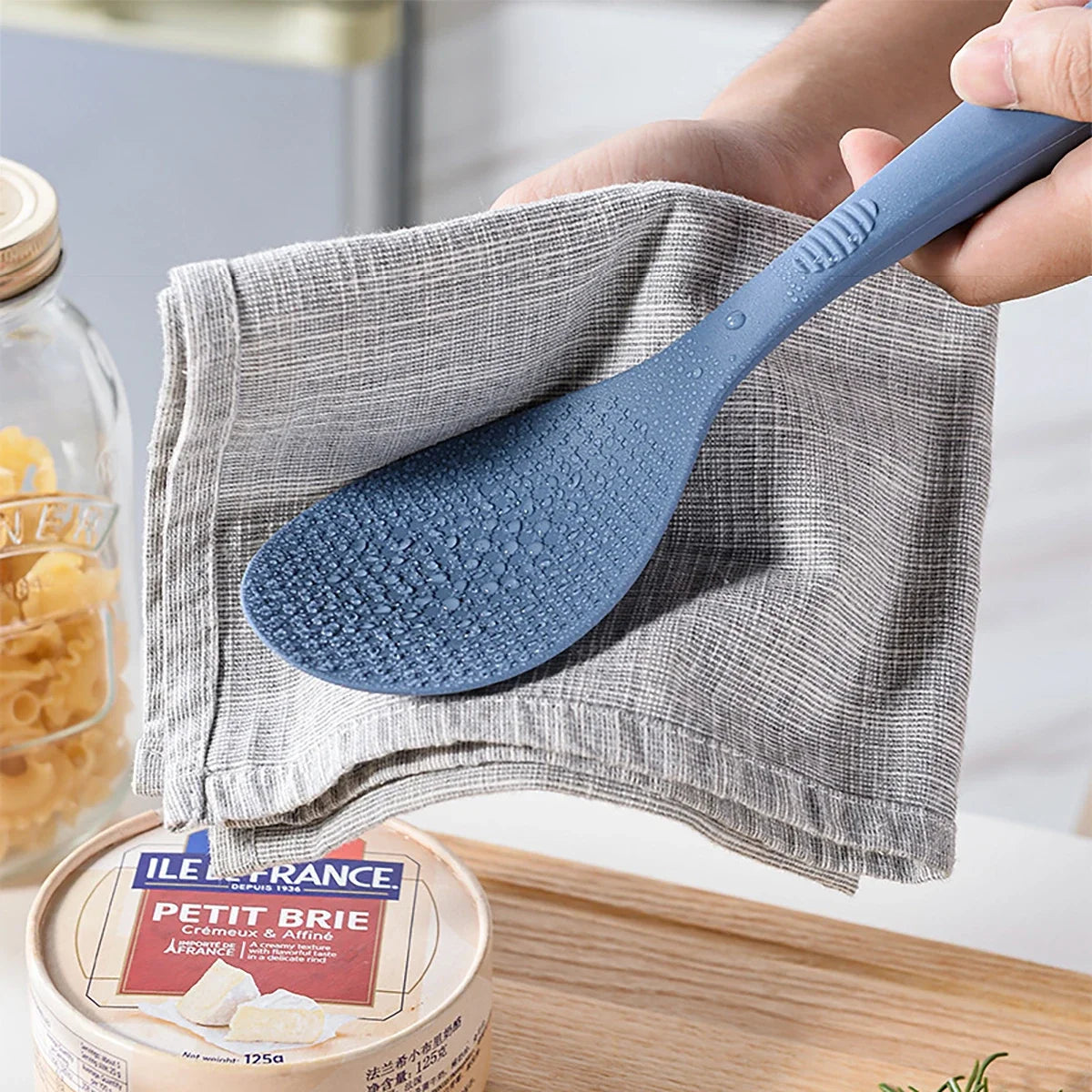 1PC Food Grade Silicone Rice Spoon