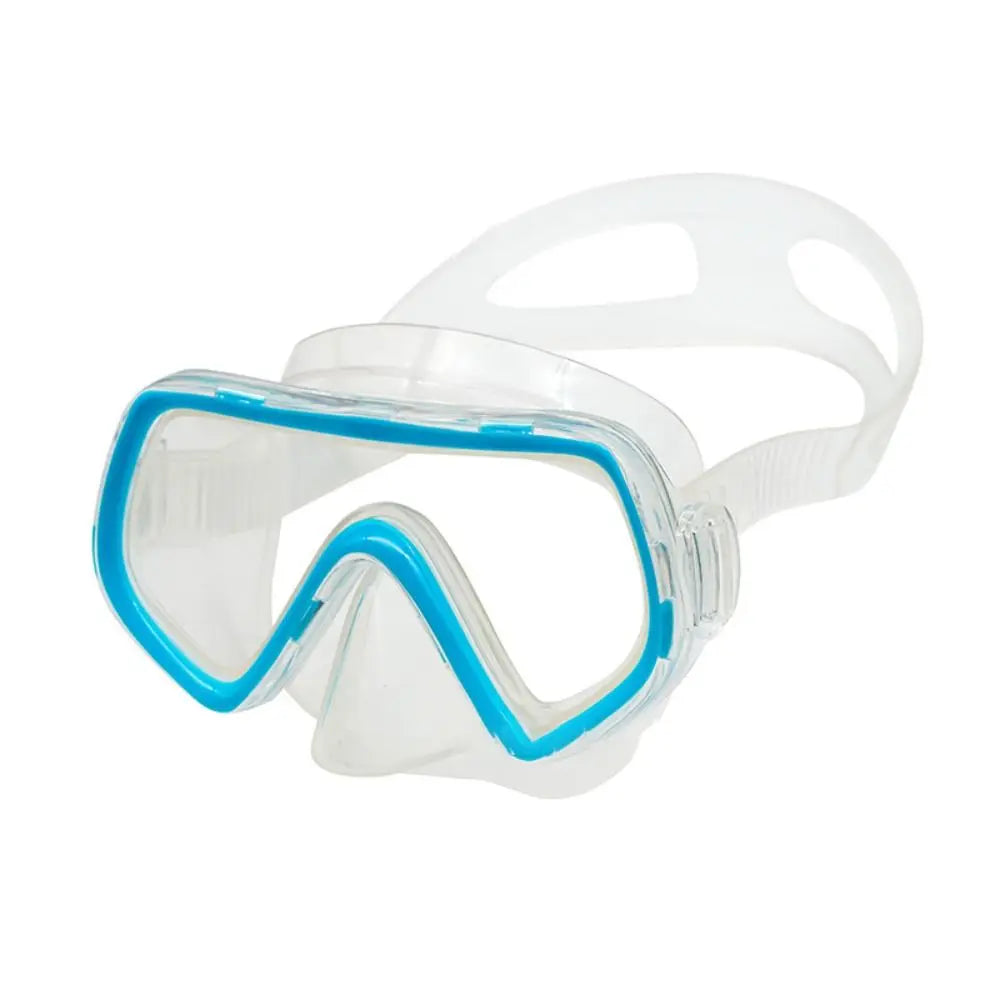 PVC Strap Kids Swim Goggles Anti Fog with Nose Cover