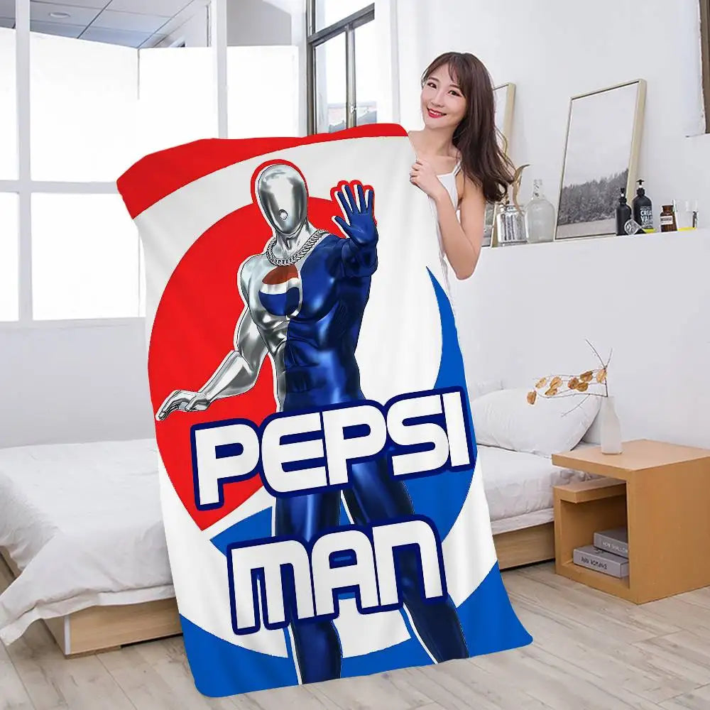Drinks P-Pepsis Art Cola Microfiber Beach Towel Absorbent Quick Dry Soft Yoga Swimming Resort Mountain Climbing Towel
