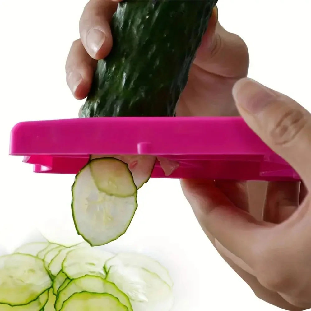 Ultra Thin Cucumber Slicers With Mirror For Mask Beauty Slicer Cucumber Sharpener Peeler Kitchen Fruit & Vegetable Tools Knife