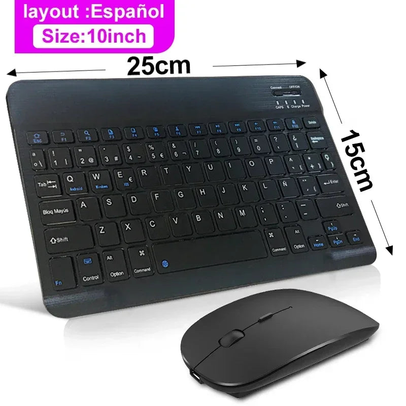 Bluetooth Keyboard  Wireless Mouse