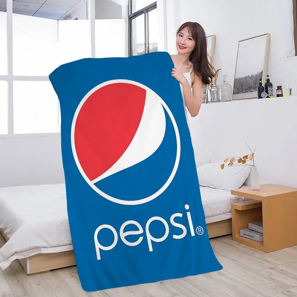 Pepsi Art Cola Microfiber Beach Towel