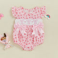 Toddler Girl Floral Print Ruffle Sleeve