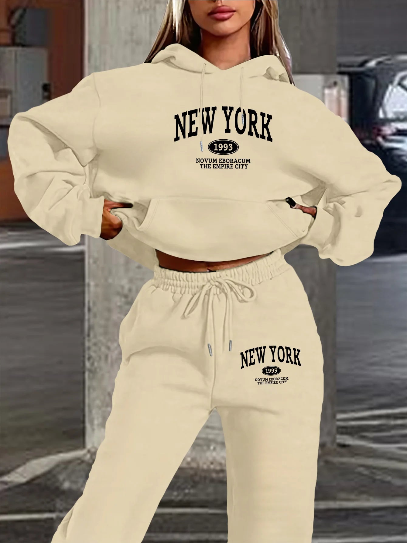 New York Print Two piece Set