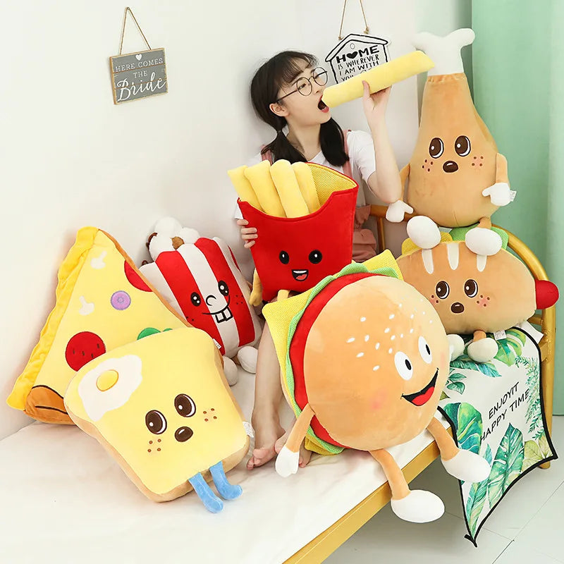 fast food plushies