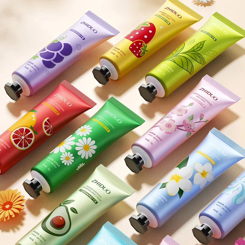 10pcs Fruity Flowery Hand Cream Sets