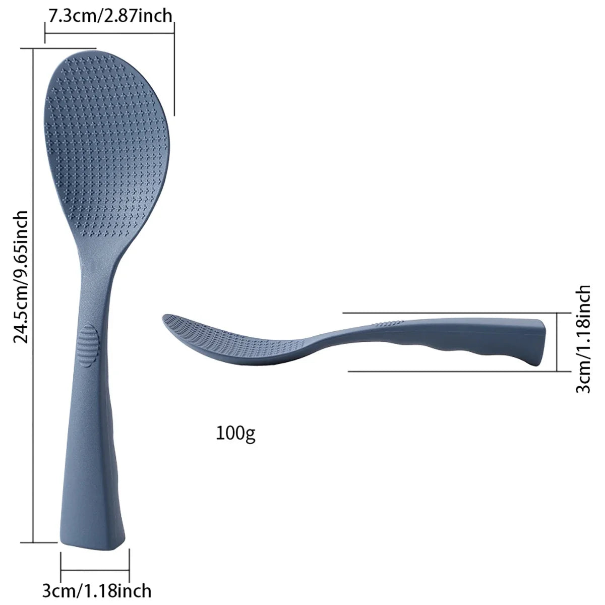 1PC Food Grade Silicone Rice Spoon