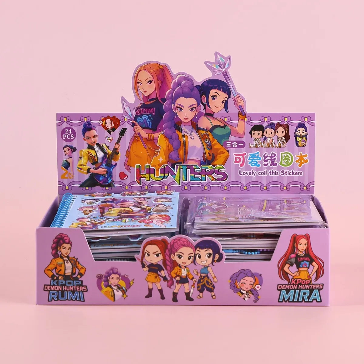 Anime K-pop Coil Notebook accessories
