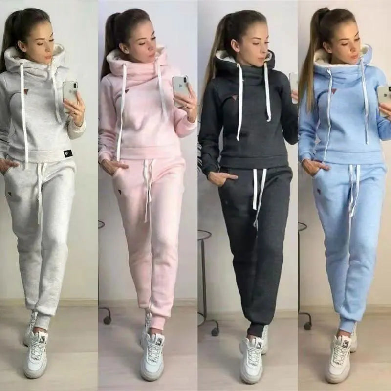 Fleece Long Sleeve Two-Piece Set