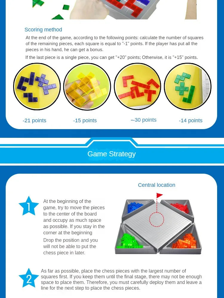 Children Intellectual Puzzle Board