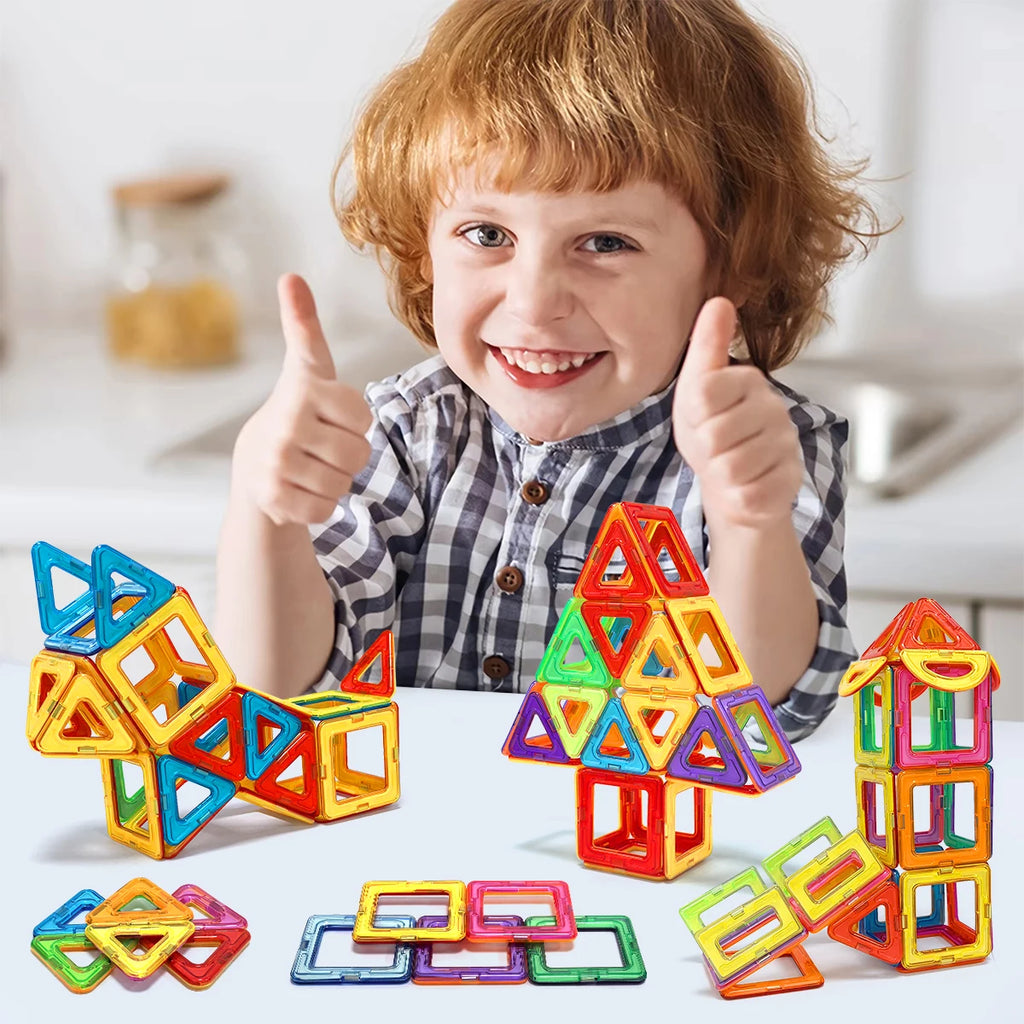 30/62/92PCS Magnetic Building Blocks