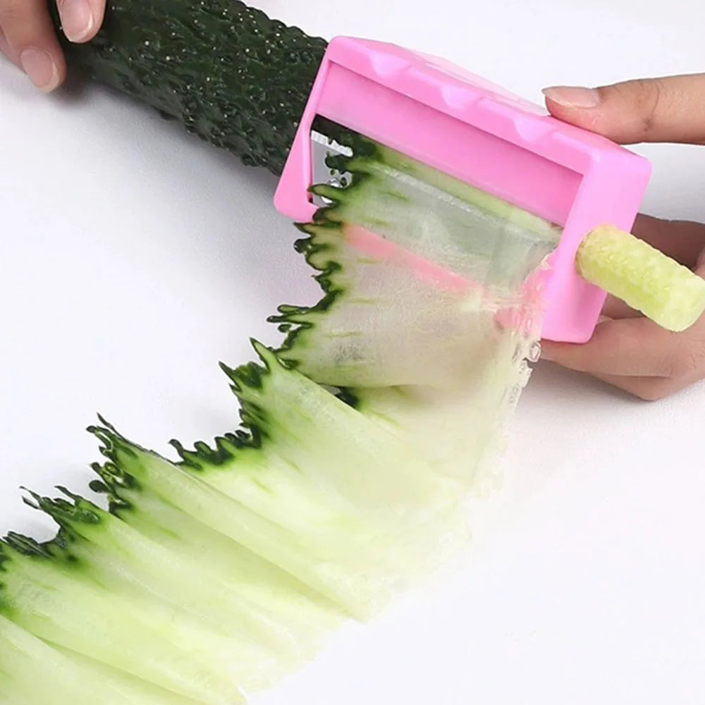 Ultra Thin Cucumber Slicers With Mirror For Mask Beauty Slicer Cucumber Sharpener Peeler Kitchen Fruit & Vegetable Tools Knife