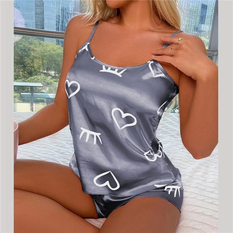Silk Pajamas Set