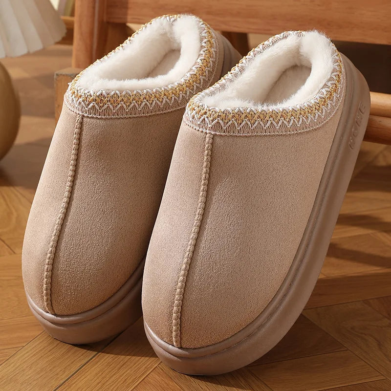 Womens faux fur Slippers