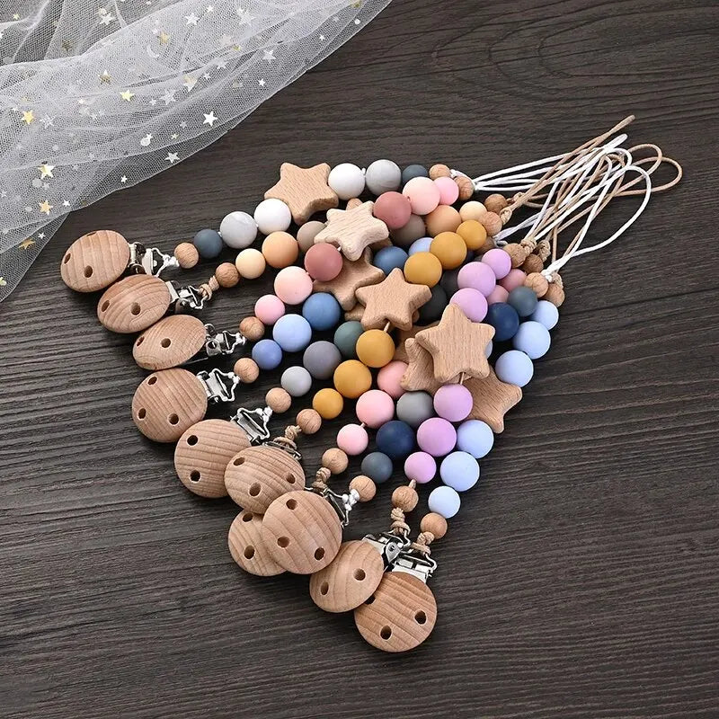 Baby Pacifier Clips Personalized Name